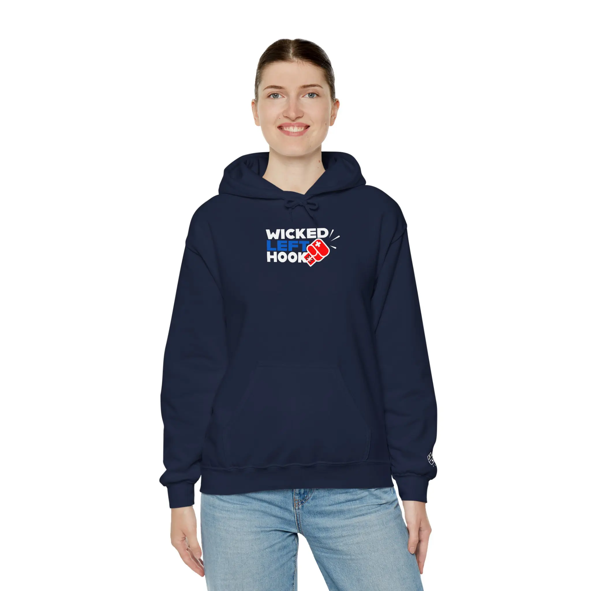 Wicked Left Hook Unisex Heavy Blend™ Hooded Sweatshirt - Image 8