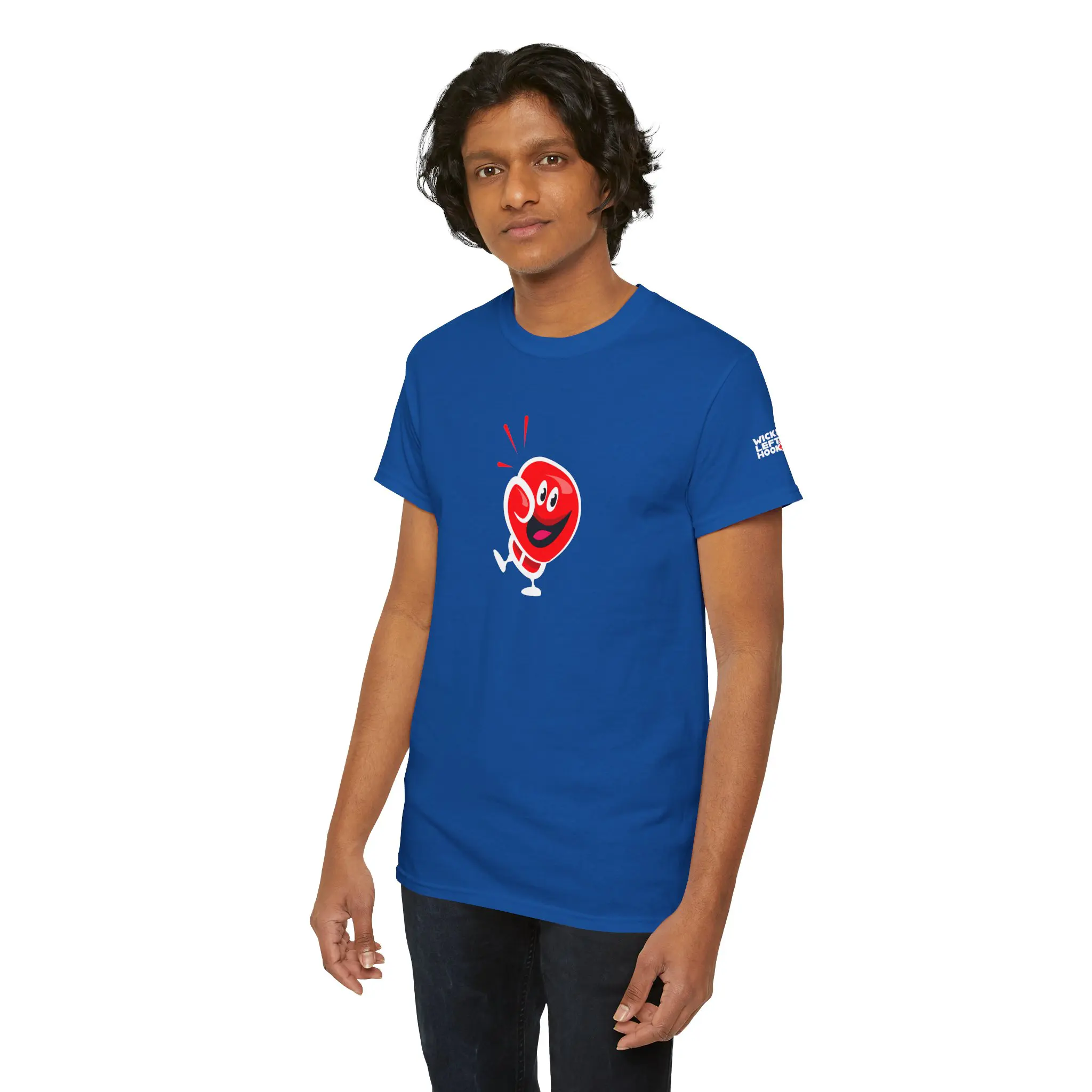Wicked Left Hook "Punchy" Unisex Heavy Cotton Tee - Image 6
