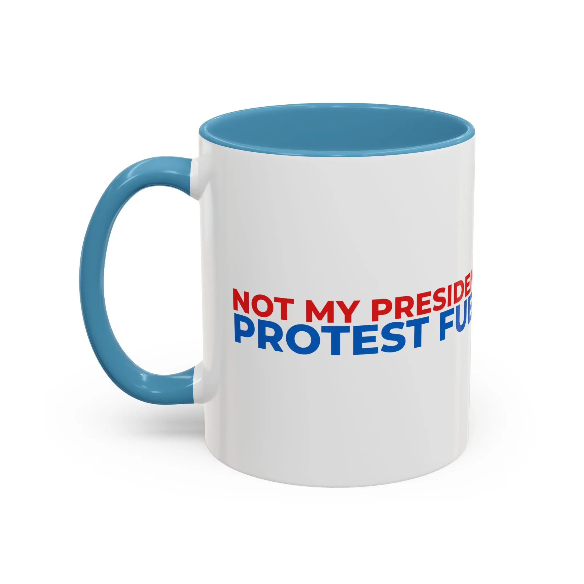 "Protest Fuel" Accent Coffee Mug (11, 15oz) - Image 30