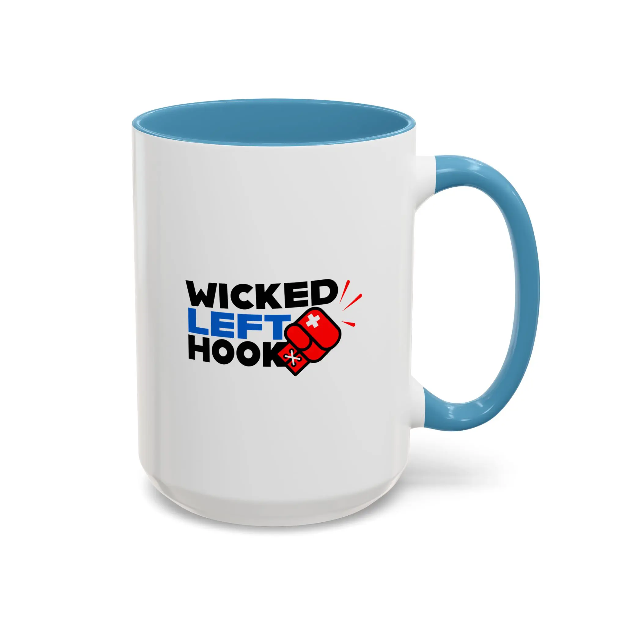"Protest Fuel" Accent Coffee Mug (11, 15oz) - Image 3
