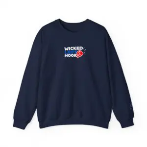 Wicked Left Hook Unisex Heavy Blend™ Crewneck Sweatshirt