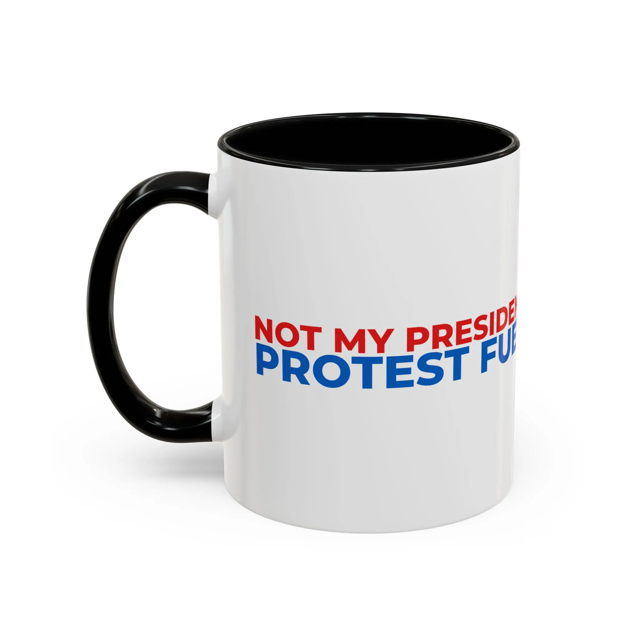 "Protest Fuel" Accent Coffee Mug (11, 15oz) - Image 14