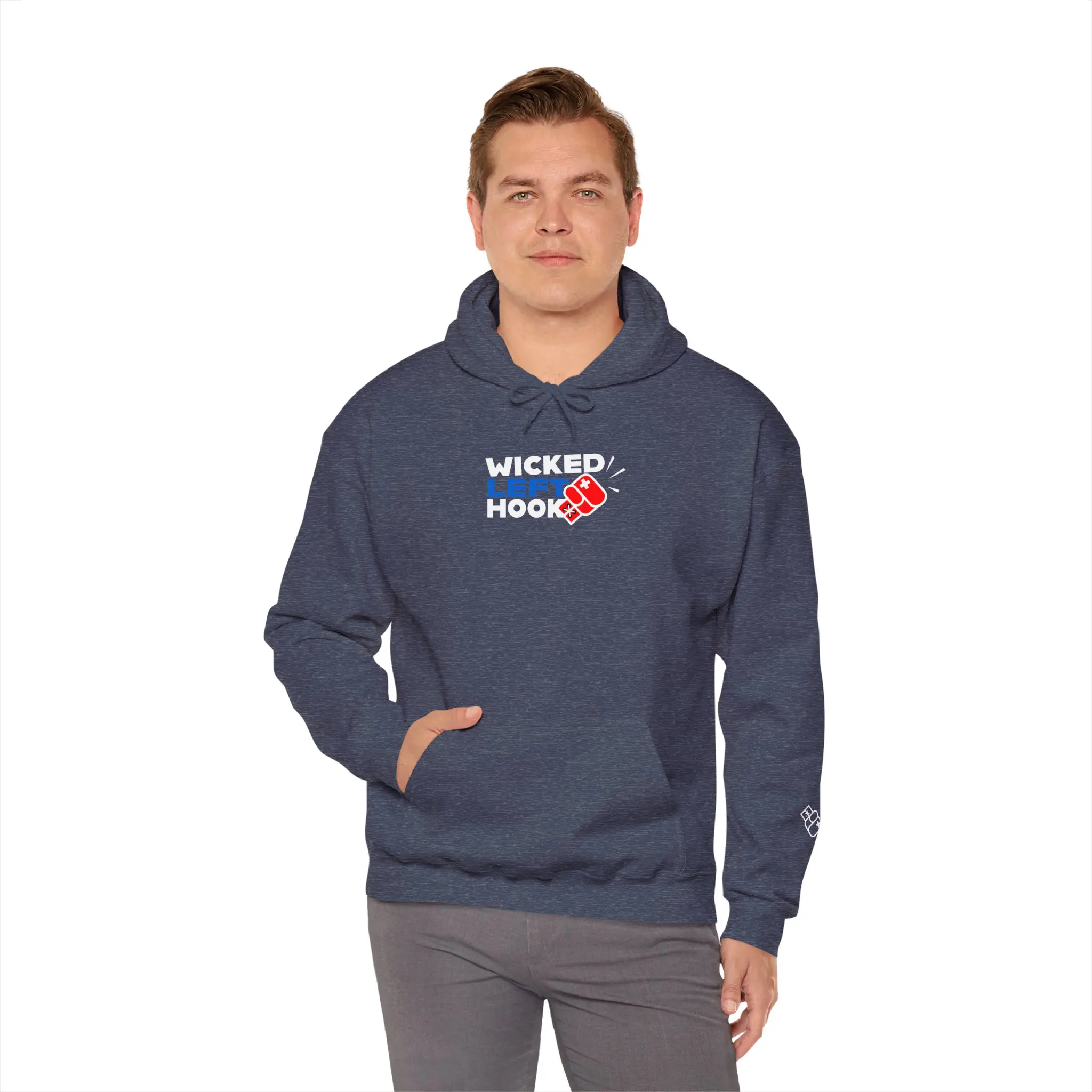 Wicked Left Hook Unisex Heavy Blend™ Hooded Sweatshirt - Image 22