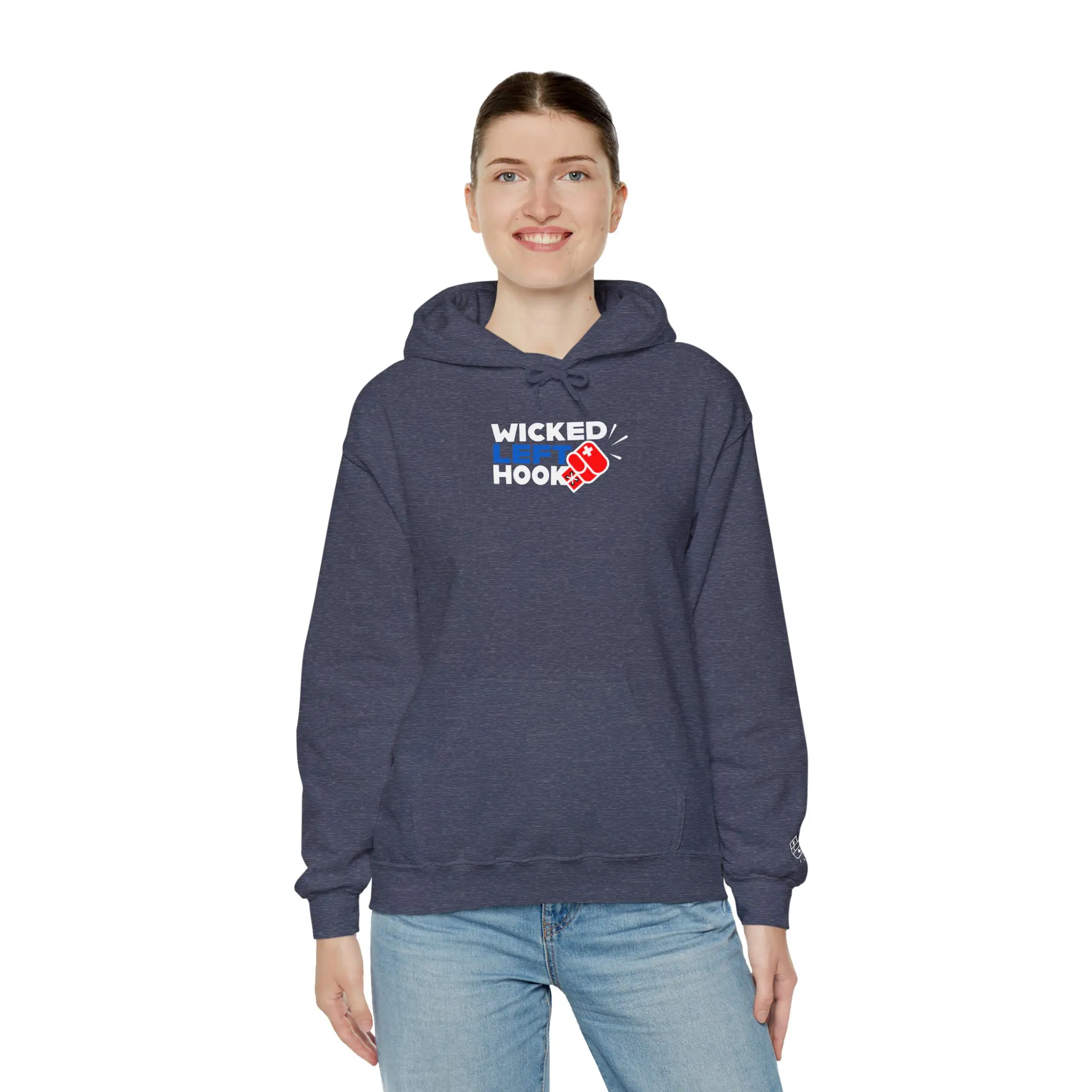 Wicked Left Hook Unisex Heavy Blend™ Hooded Sweatshirt - Image 23