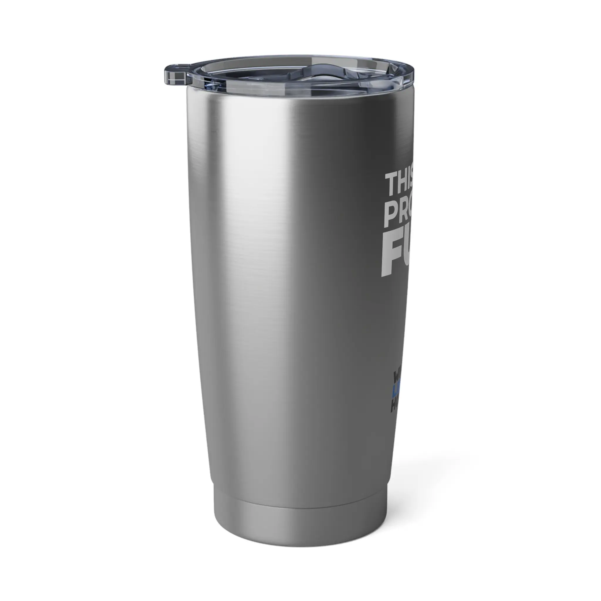 "This Is My Protest Fuel" Vagabond 20oz Tumbler - Image 3