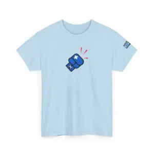 Wicked Left Hook "The Punchout" logo (Unisex Heavy Cotton Tee)