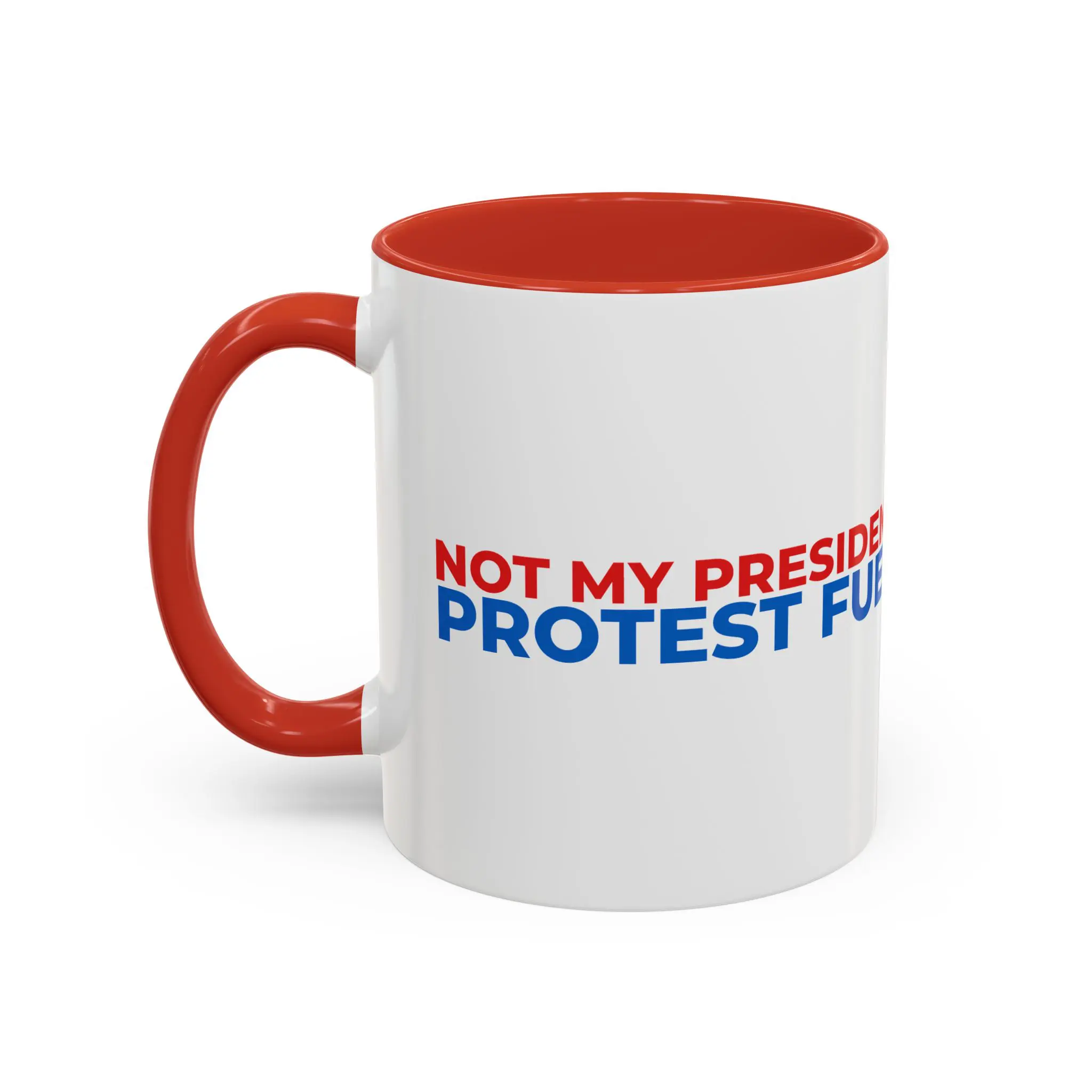 "Protest Fuel" Accent Coffee Mug (11, 15oz) - Image 35