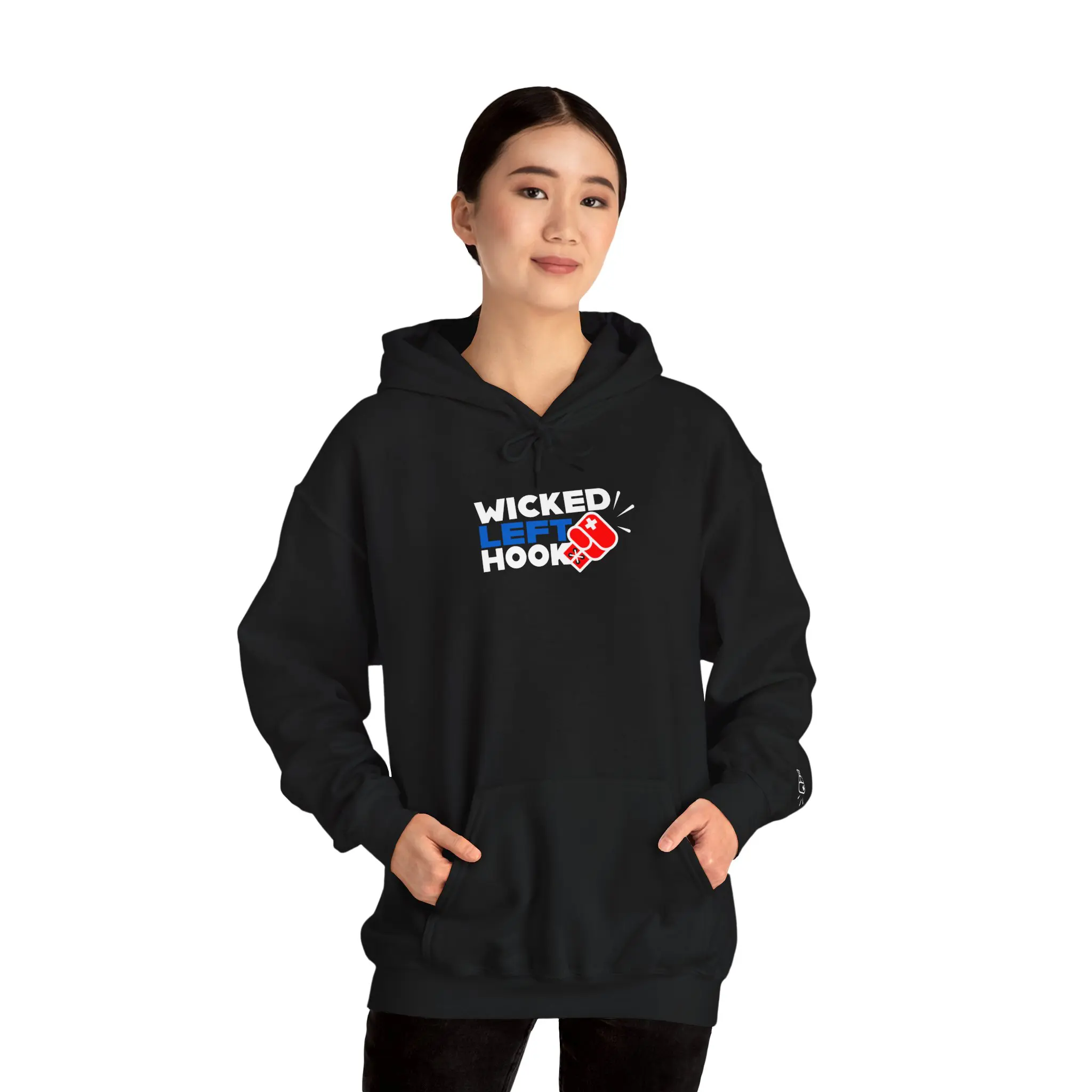 Wicked Left Hook Unisex Heavy Blend™ Hooded Sweatshirt - Image 15