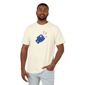 "The Punchout" Logo Tee Unisex Garment-Dyed Heavyweight Cotton