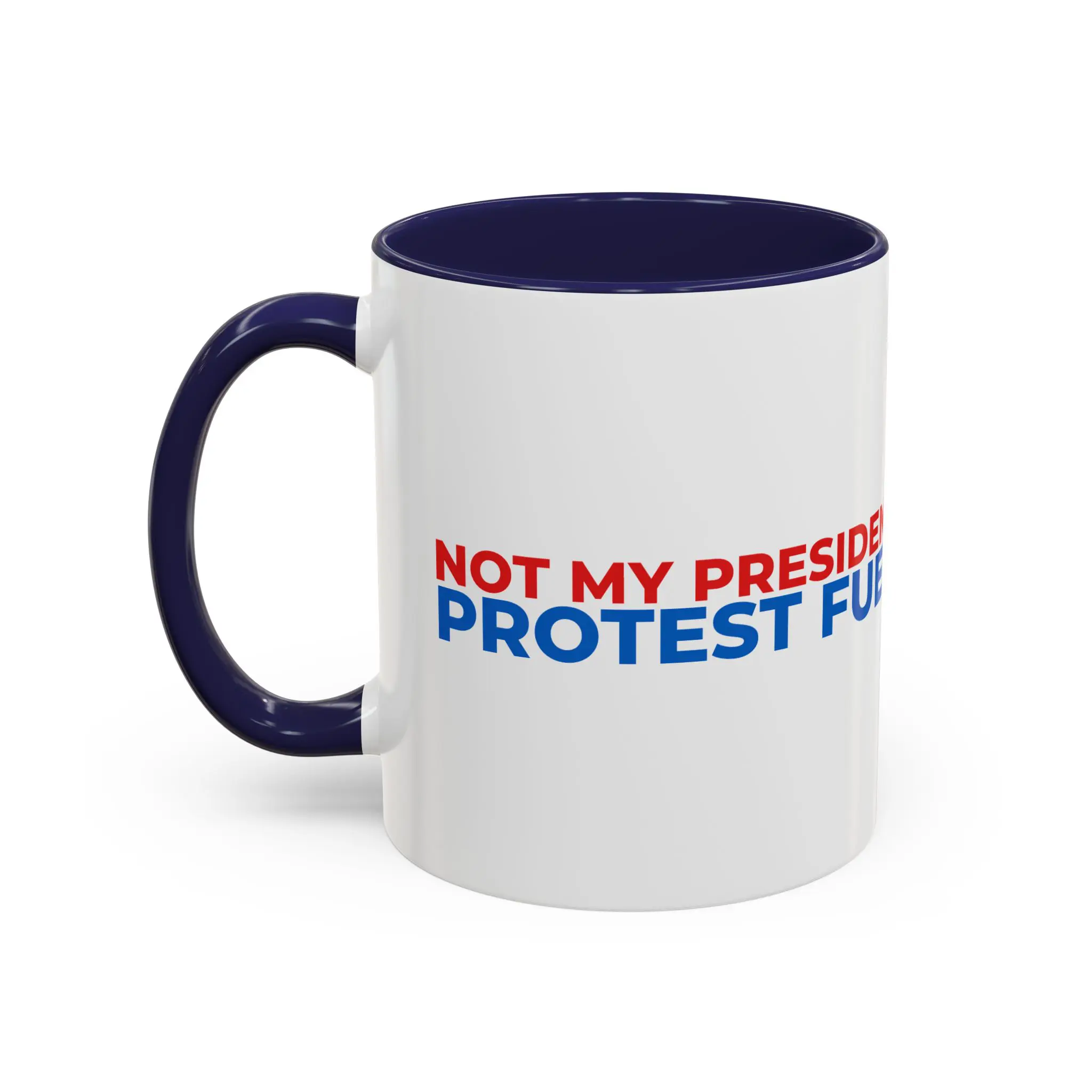 "Protest Fuel" Accent Coffee Mug (11, 15oz) - Image 19