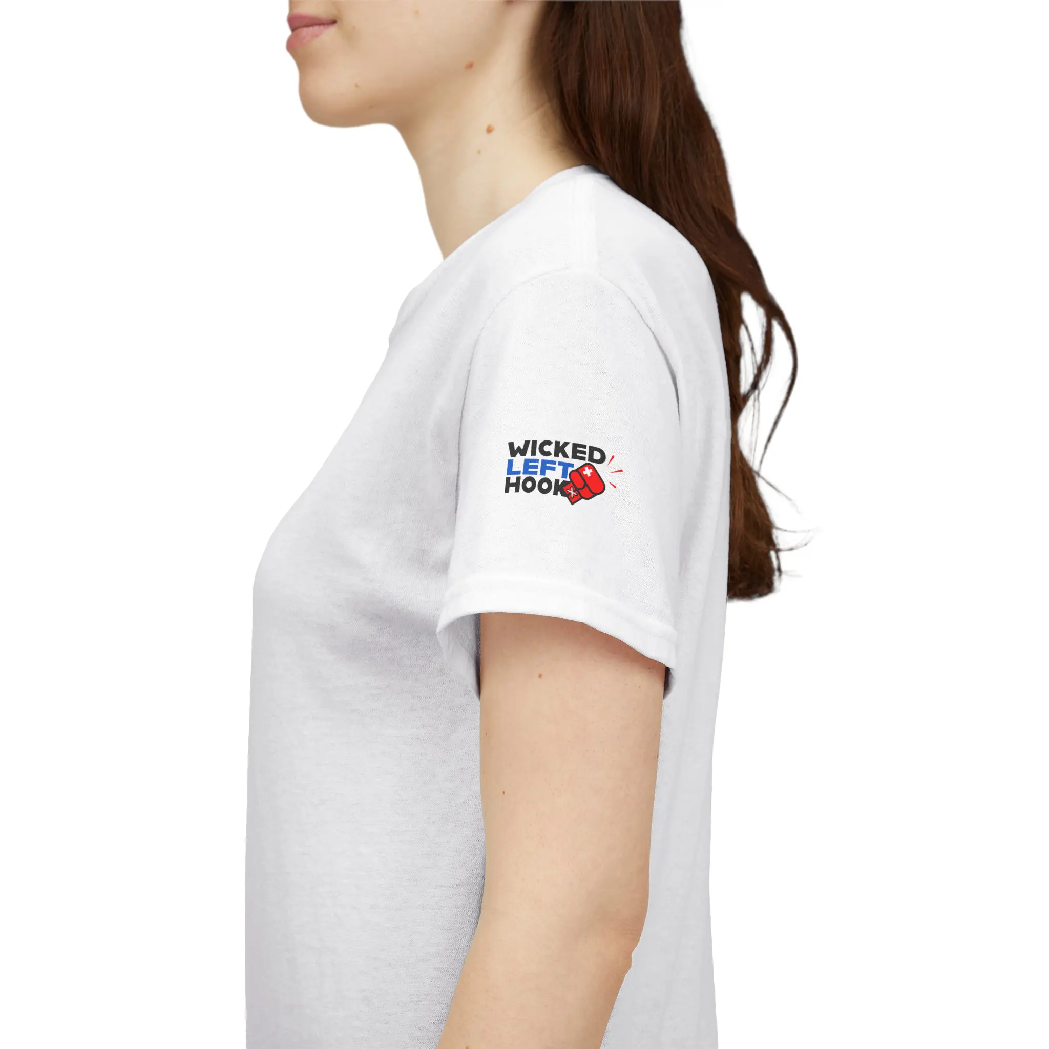 Wicked Left Hook "Punchy" Unisex Heavy Cotton Tee - Image 14