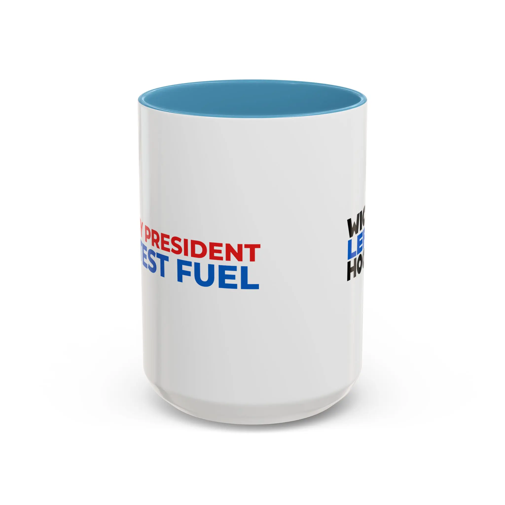"Protest Fuel" Accent Coffee Mug (11, 15oz) - Image 2