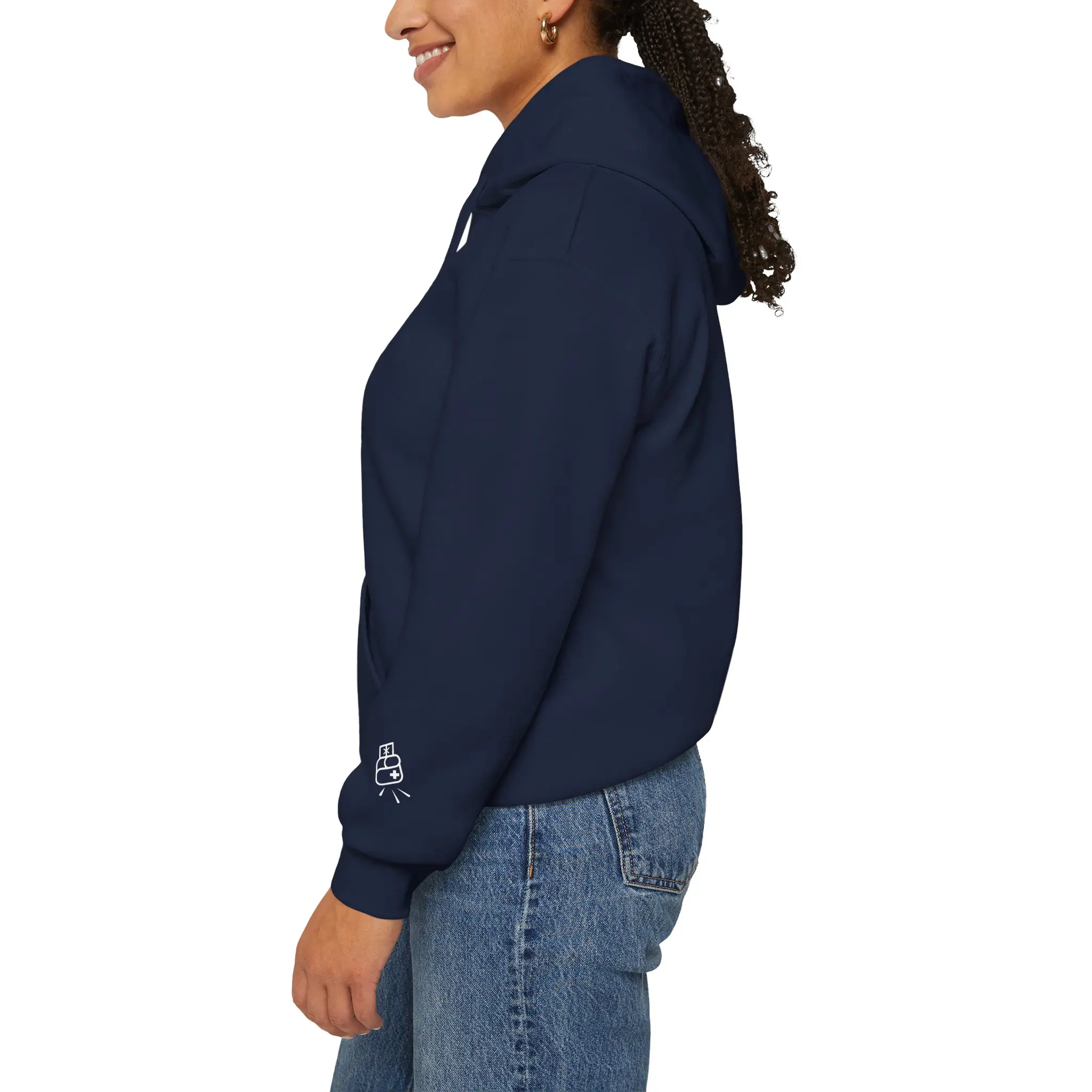 Wicked Left Hook Unisex Heavy Blend™ Hooded Sweatshirt - Image 6