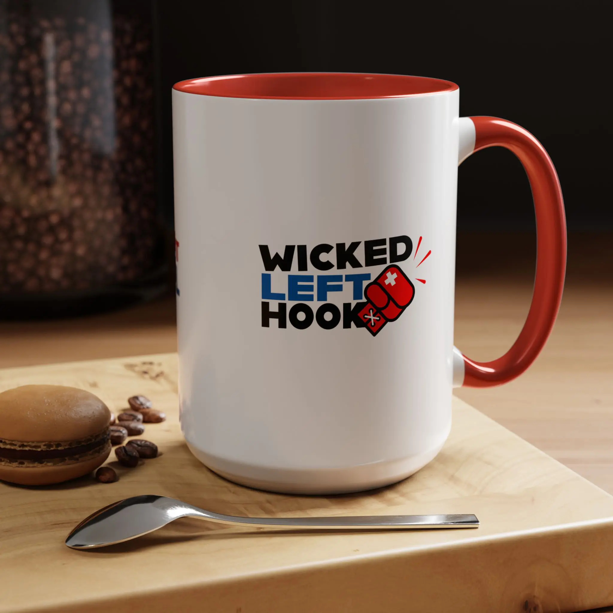 "Protest Fuel" Accent Coffee Mug (11, 15oz) - Image 42