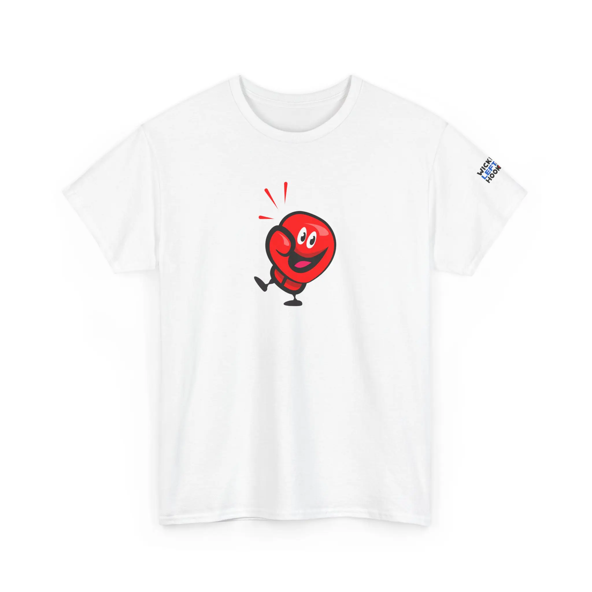 Wicked Left Hook "Punchy" Unisex Heavy Cotton Tee - Image 10