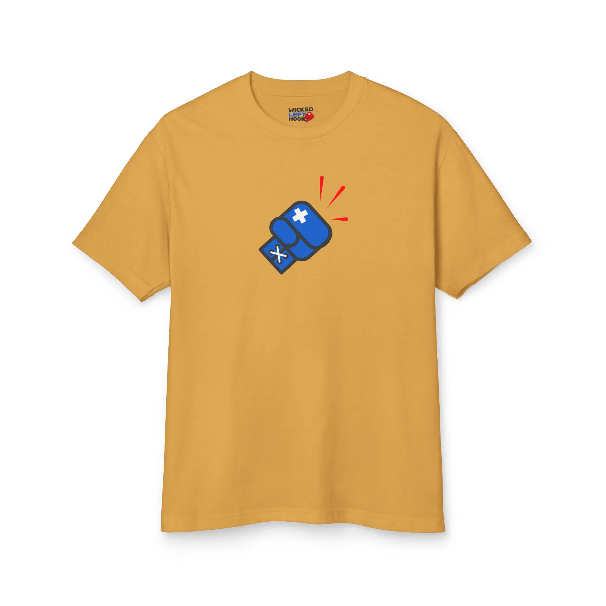 "The Punchout" Logo Tee Unisex Garment-Dyed Heavyweight Cotton - Image 6