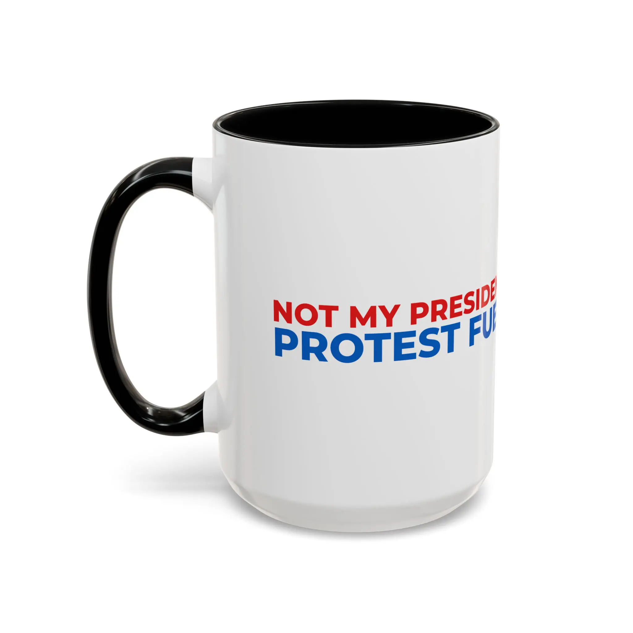 "Protest Fuel" Accent Coffee Mug (11, 15oz) - Image 24