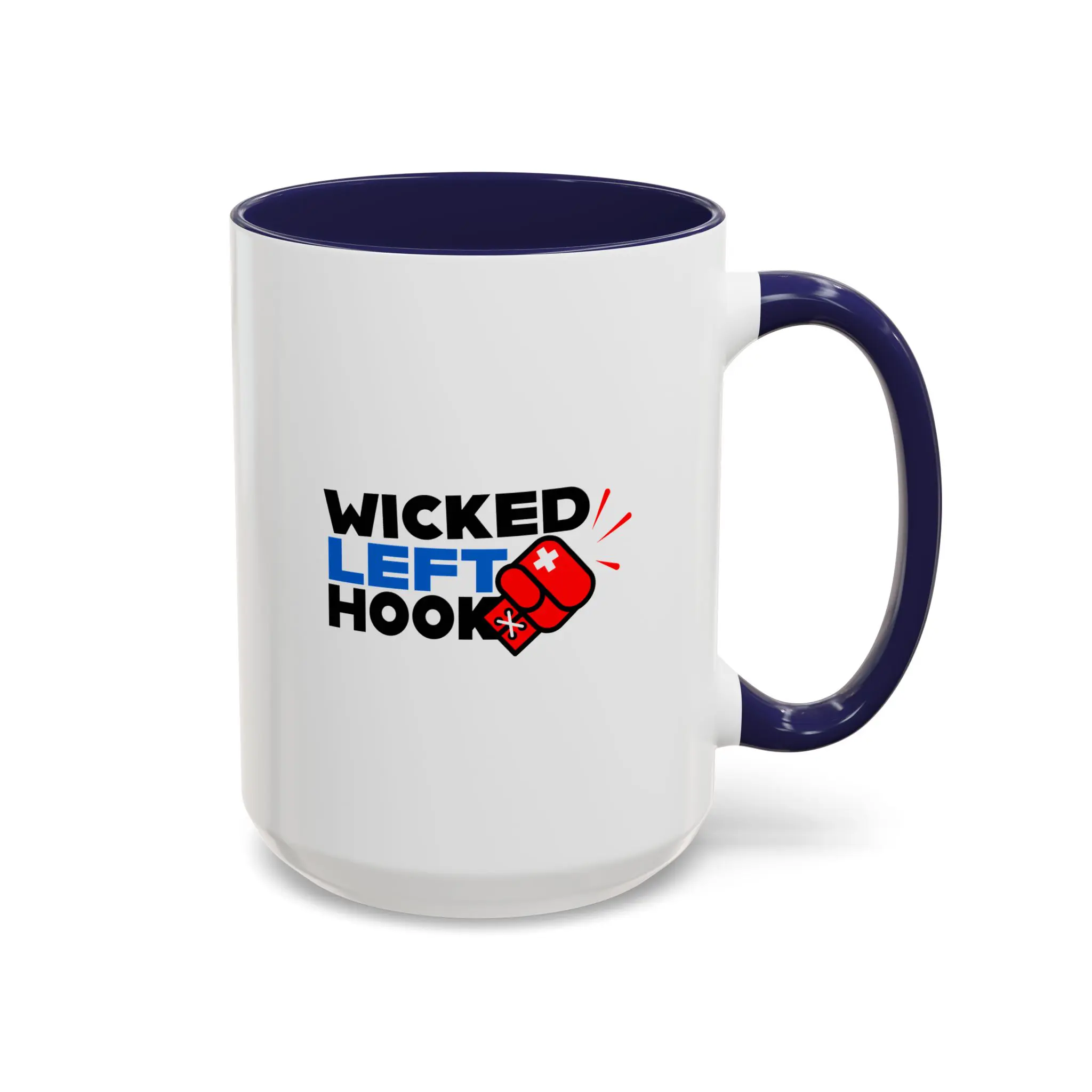 "Protest Fuel" Accent Coffee Mug (11, 15oz) - Image 7