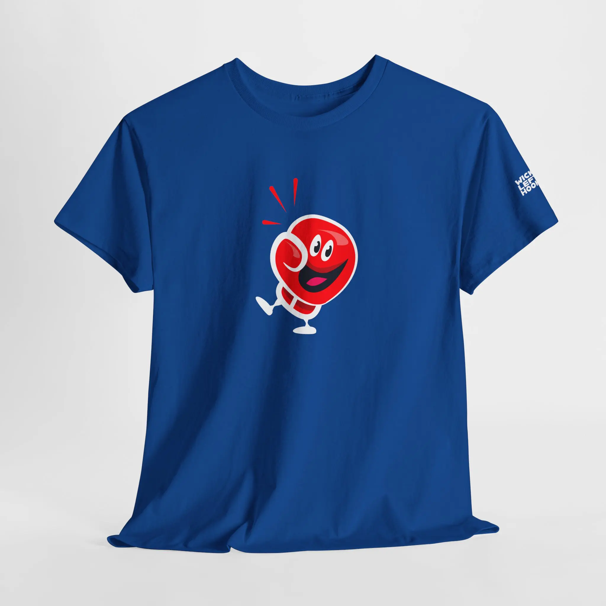 Wicked Left Hook "Punchy" Unisex Heavy Cotton Tee - Image 3