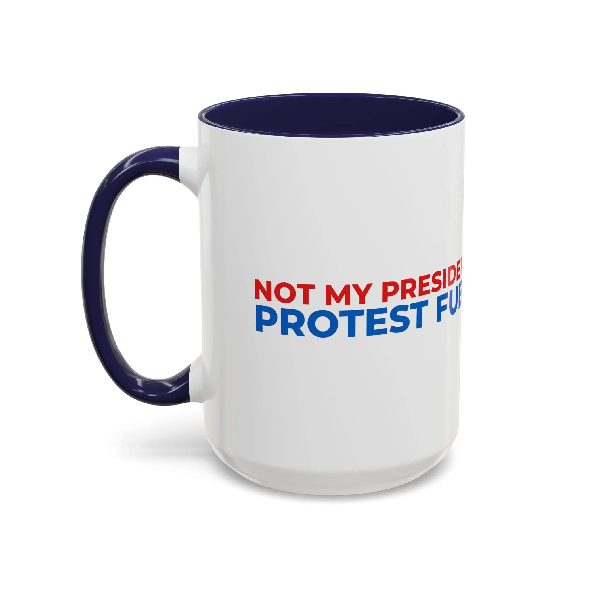 "Protest Fuel" Accent Coffee Mug (11, 15oz) - Image 9
