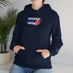 Wicked Left Hook Unisex Heavy Blend™ Hooded Sweatshirt