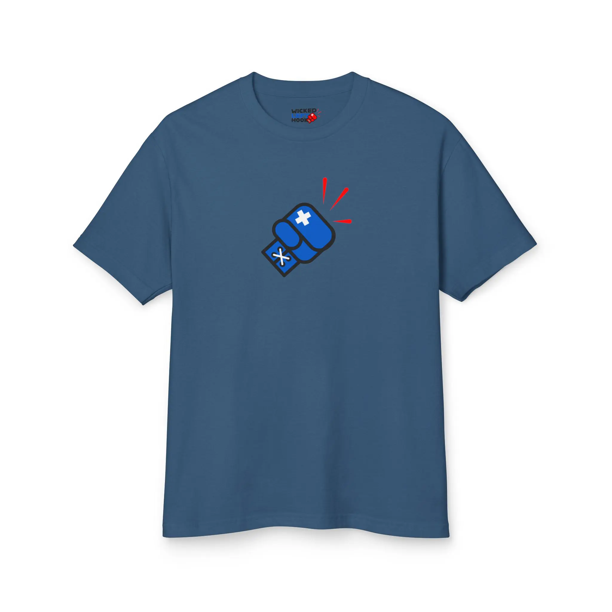 "The Punchout" Logo Tee Unisex Garment-Dyed Heavyweight Cotton - Image 10